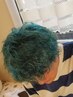 ツーブロックカット＋シェービング＋パーマ　￥8800