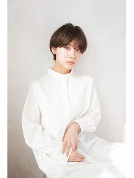 エヌ トーキョー(enu TOKYO) 可愛らしい丸みショート　マッシュショートボブ