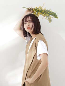 テトテ 門戸厄神店(tetote) 【tetote門厄神店】ストレートボブ　シースルーバンク