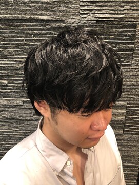 プレミアムバーバー 赤坂店(PREMIUM BARBER produce by HIRO GINZA) パーマ×ショート