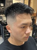 フリーク バーバーショップ 都島店(FREAK BARBER SHOP)&nbsp;アップバングスキンフェード