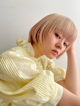クレビア 名古屋(CreBiA) ショートボブ×ハイトーン