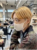 ハイトーンハンサムショート
