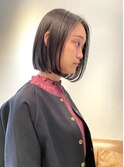 大人っぽさ◎丸さのあるレイヤーボブ