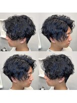 スナッグルサロン(SNUGGLE SALON)&nbsp;かき上げセンターパート/波巻きスパイラルパーマ/ツイスト/池袋