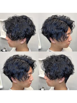 スナッグルサロン(SNUGGLE SALON) かき上げセンターパート/波巻きスパイラルパーマ/ツイスト/池袋