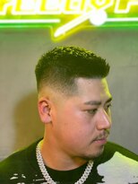 グリーディーフォックス 三軒茶屋(GreedyFOX)&nbsp;波巻き/マッシュパーマ/ウルフ/ハイライト<理容室>三軒茶屋