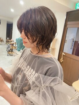 リーシュ ガーデン(Re:sh garden) ショートウルフ×ニュアンスパーマ