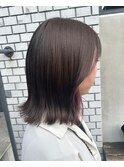 イヤリングカラー ピンク 奈良橿原 大和八木 インナーカラー