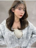 大人かわいいくびれヘア前髪カット顔周りカットおくれ毛
