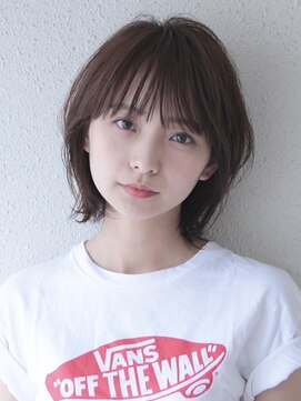 コクーン(Cocoon) ウルフボブ#イメチェン#外ハネボブ#美髪#ワイドバング