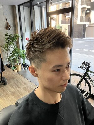 Barberサロン自慢の本格シェービングや眉カットで、ヘア以外でも周りと差をつけて－。【八王子】