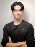 【ビジネスマンにも◎】爽やかセンターパートスタイル