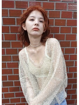 ディープシー(Deep Sea) オレンジブラウン/レイヤーカット