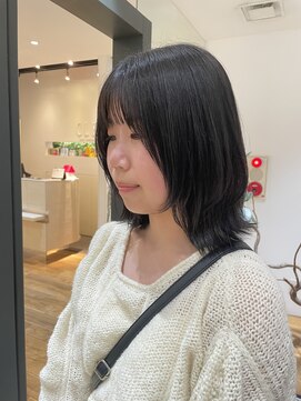 クレオヘア インターナショナル 八丁堀店 Layer bob