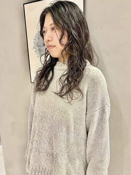 フェンヘアーアイス 中目黒(Fen.hair ici) ヘルシースタイル前髪デジタルパーマ美髪小顔補正立体カット