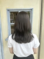 エイミーバイアフロート(amie  by afloat)&nbsp;＊ まとまりロング◎暗髪透明感のアッシュグレージュ