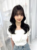 ハピネス 梅田茶屋町店(HAPPINESS)&nbsp;ミディアムレイヤー/韓国ボブ/髪質改善/顔まわり/ブリーチなし