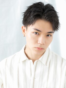 トニーアンドガイメン ホテル京阪仙台店(TONI&GUY MEN) 20代30代ブラック大人かっこいいビジネスベリーショートa仙台