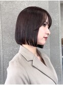 ◇ボブ 縮毛矯正 顔周りカット 表参道 髪質改善