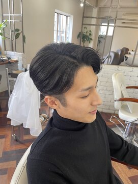 ヘアーアンドメイクアップモパ メンズカット