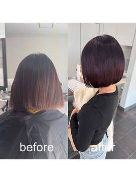 ガルボヘアー 桟橋店(garbo hair) 高知 艶髪 大人可愛い 韓国風 20代30代40代