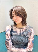 ミニウルフレイヤーカット顔周りカット前髪カット韓国ボブ/立川