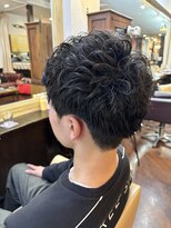 シャンプーボーイアネックス(SHAMPOO BOY Annex)&nbsp;メンズショート　ピンパーマ　佐世保