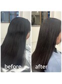 美髪縮毛矯正（フル）