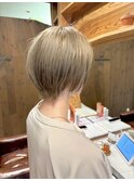 大人美人くびれヘア艶感結べるボブうる艶髪レイヤーカット