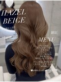 ワンホンブリーチなしヘーゼルベージュ