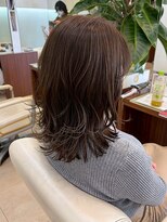 ヘアーアンドエステ ハラダ 滝ノ水店(Hair&Esthe Harada)&nbsp;ワンカラー/ブラウンアッシュベージュ/透明感