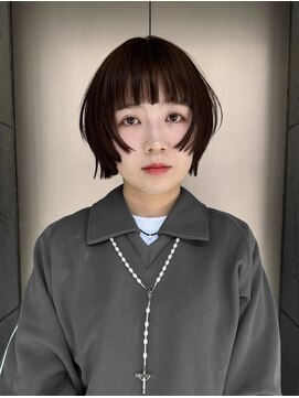 ゴートゥデイ 福岡大名Bellus店(GO TODAY) ボブウルフ/ウルフボブ/ウルフカット/前上がりボブ