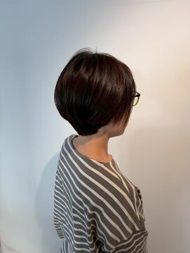 アップデート(up date) 【update/HATTORI】丸みシルエット大人ショートボブ♪