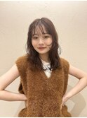 似合わせカット/ミディアムレイヤーカット/髪質改善/溝の口