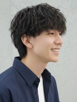 トゥルートラスト オムオム 甲府和戸(True Trust HOMME HOMME)&nbsp;メンズ シャドウパーマ×ラウンドマッシュ メンズパーマ
