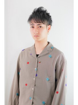 バームヘア(balm hair) 大人カッコイイ春メンズソフトツーブロックビジネス清潔感