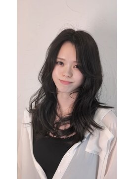 ウィーニード 名古屋(WENEED) 【Nao】Korean layer cut ×Natural smoky ash