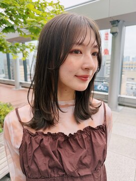 シンス 銀座(since) 小顔似合わせカット/ワンホンレイヤー/デジタルパーマ【銀座駅】