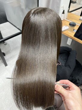 ライア 吉祥寺北口店(laia) オリーブベージュ×髪質改善【髪質改善laia吉祥寺美容室】