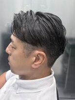 ソレリア(Soleria) 【横顔が決まる】大人ウェットツーブロック×流し毛流れショート