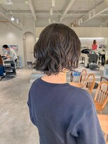 グリーン(green) カノ : シルエットが可愛いボブパーマ