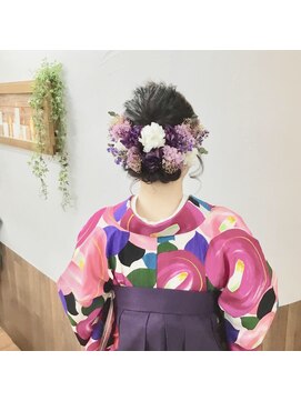 サロンド クラフト(salon de craft) 【卒業式】袴お着付け&ヘアセット