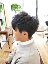 ギフト ヘアーデザイン(gift hair design) ナチュラルマッシュ×ニュアンスパーマ
