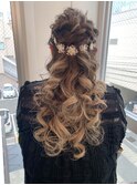 ふわふわヘアアレンジ