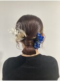 卒業式ヘアセット