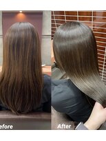 ルスリー 登米店(Lsurii) 髪質改善カラー