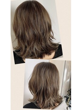 ヘアーコントライブルーム 魅人(Hair contrive room MEIREN) 外はねボブ