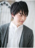 ビジネスも◎黒髪ウェット抜け感ヘルシースタイルD