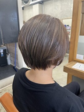 ユッカ エルア 武庫之荘南口(YUCCA elua) エルア角床ハイライトナチュラルカラー